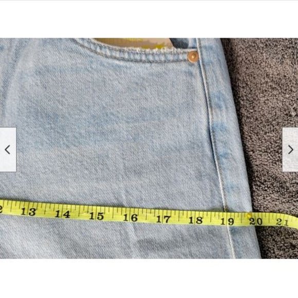 NWT Mother SNACKS The Fun Dip Puddle Sliced Jeans Lots of Nibbles 26 - Picture 14 of 15